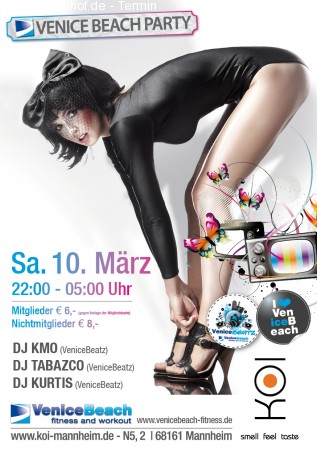 I Love Venice Beach Werbeplakat