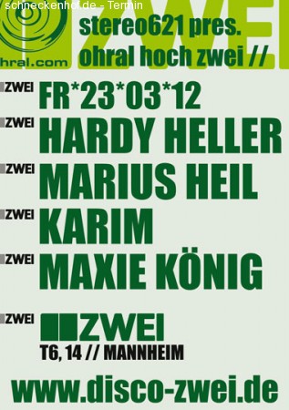 Stereo621 & Any Given Friday Werbeplakat