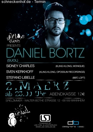 L.O.U.D. mit Daniel Bortz Werbeplakat