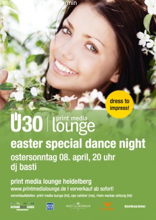 easter special dance night Werbeplakat