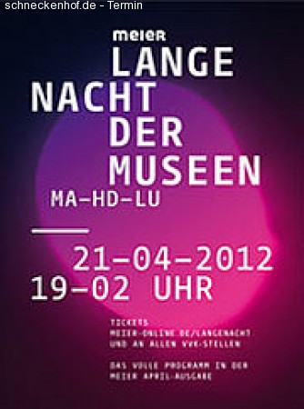 Lange Nacht der Museen Werbeplakat