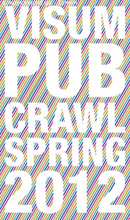 VISUM Pub Crawl Werbeplakat