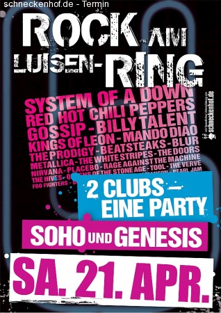Rock am Luisenring Werbeplakat
