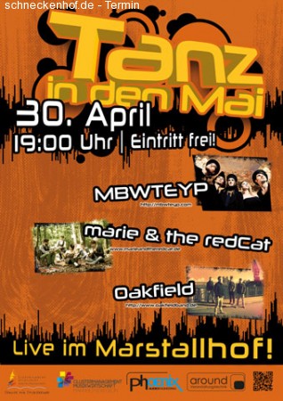 Tanz in den Mai mit MBWTEYP Werbeplakat