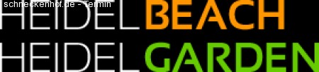 Heidelbeach- Saisoneröffnung Werbeplakat