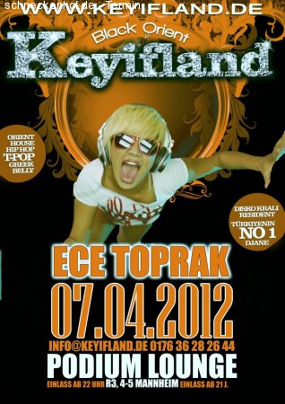 Keyifland 07.04.2012 Special G Werbeplakat