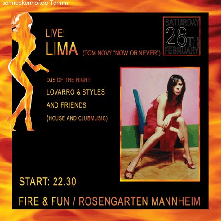 House of Fire Werbeplakat