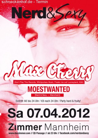 Nerd & Sexy - Maxcherry Werbeplakat