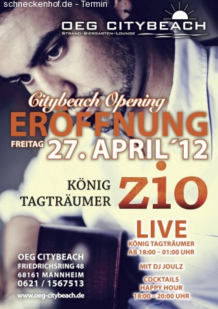 OEG Citybeach Opening Werbeplakat