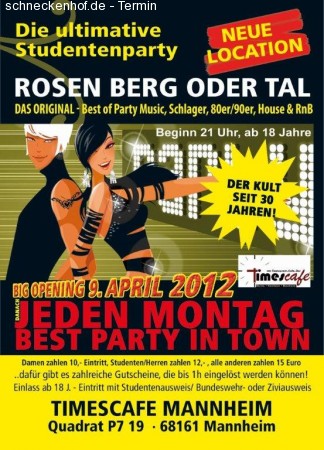 Die Ultimative Studentenparty Werbeplakat