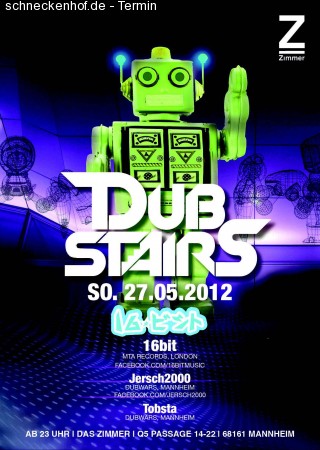 Dubstairs: 16 Bit Werbeplakat