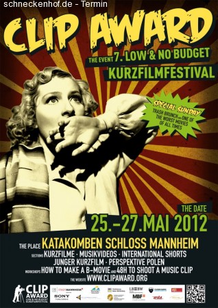 7. ClipAward Kurzfilmfestival Werbeplakat
