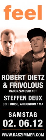 feel meet Cadenza Werbeplakat