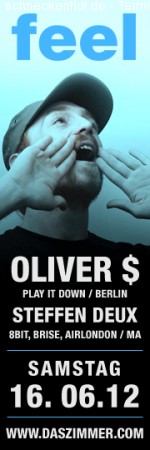 Feel: Oliver $ Werbeplakat