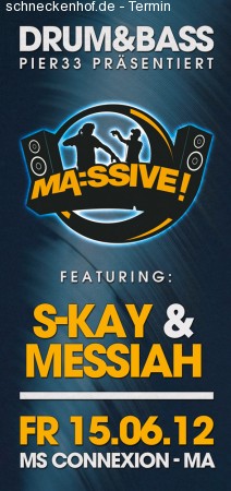 Ma:ssive presents Raumklang Werbeplakat