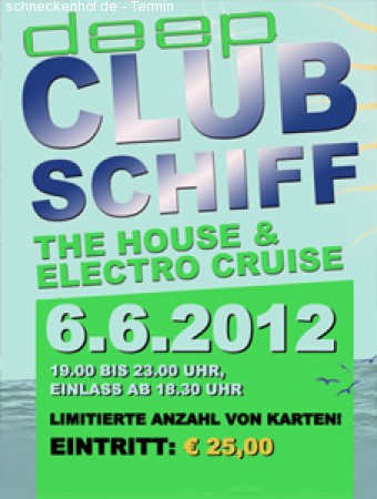 deep Clubschiff Werbeplakat