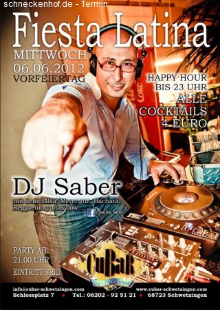 Cubar Fiesta Latina Werbeplakat