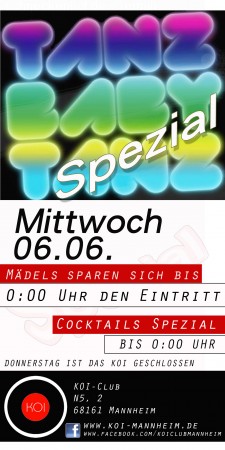 Tanz Baby Tanz Spezial Werbeplakat