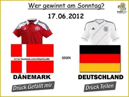 EM Fussball Party Night Werbeplakat