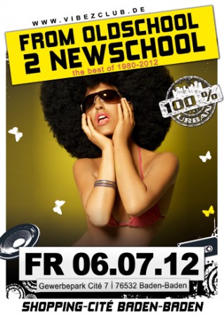 Oldschool to Newschool Werbeplakat