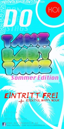 TanZ Baby TanZ Sommer Edition Werbeplakat
