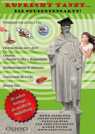 Ruprecht Tanzt...der Studentfr Werbeplakat