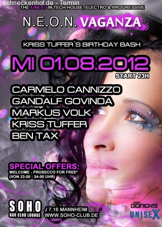 N.E.O.N.Vaganza Werbeplakat