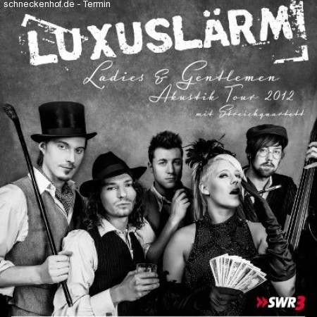 Luxuslärm Tour '12 Werbeplakat