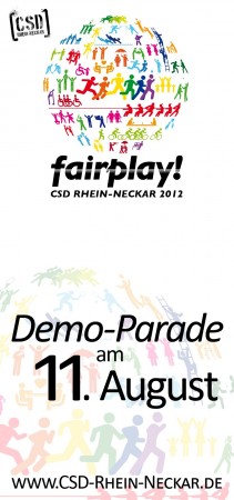 Christopher Street Day Werbeplakat