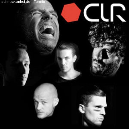 CLR pres,: (Beach & Club) Werbeplakat