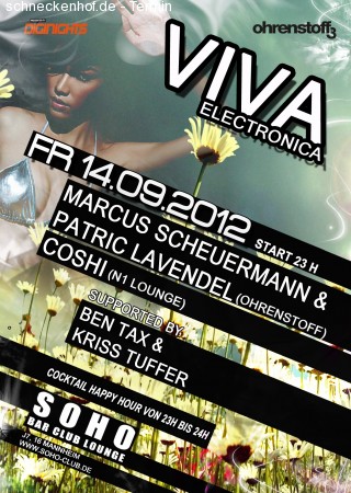 Viva Electronica Werbeplakat