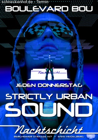 Strictly Urban Sound Werbeplakat