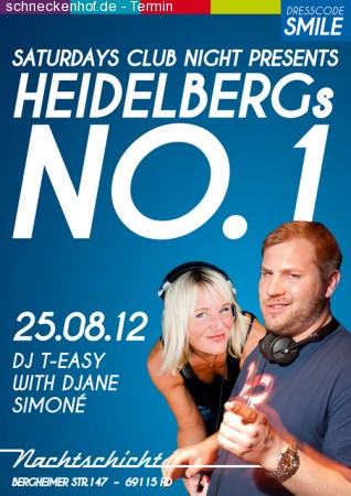 Saturdays Club Night Werbeplakat