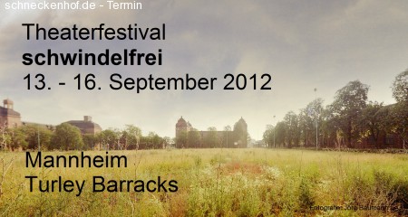 Theaterfestival schwindelfrei Werbeplakat