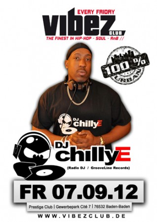 Fr 07.09.12 | Radio Dj Chilly Werbeplakat