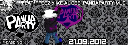 Panda Party Werbeplakat