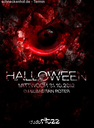 Halloween at Club Ritzz Werbeplakat