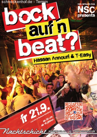 NSC - Boch auf'n Beat? Werbeplakat