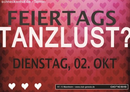 FeiertagsTanzlust Werbeplakat