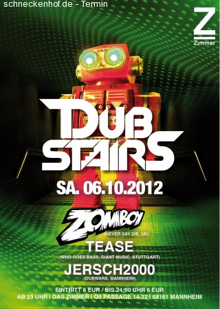 Dubstairs with Zomboy Werbeplakat