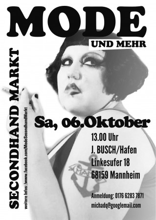 Mode & Mehr Werbeplakat