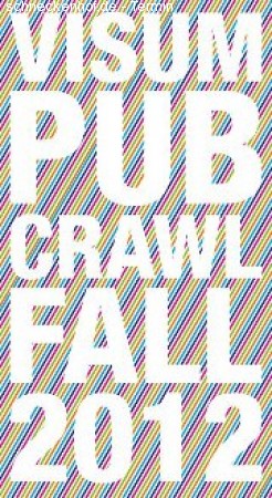 VISUM Pub Crawl Werbeplakat
