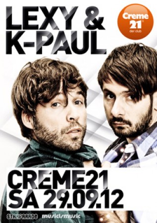 Starparade mit Lexy&K-Paul Werbeplakat