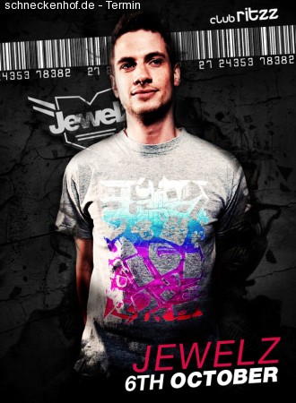 Club RItzz - Jewelz Werbeplakat