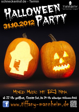 Halloween Party @ Tiffany Werbeplakat