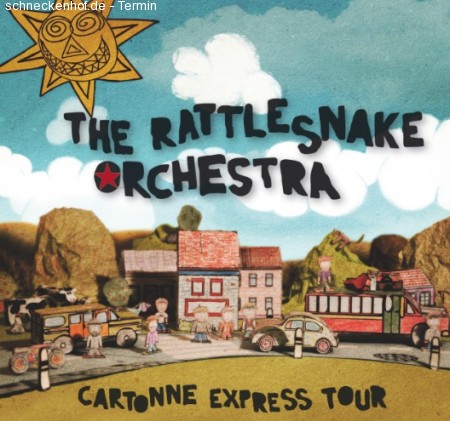 The rattlesnake Orchestra live Werbeplakat