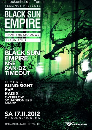 Feelings pres.Black Sun Empire Werbeplakat