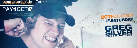 Club Ritzz - Greg Silver Werbeplakat