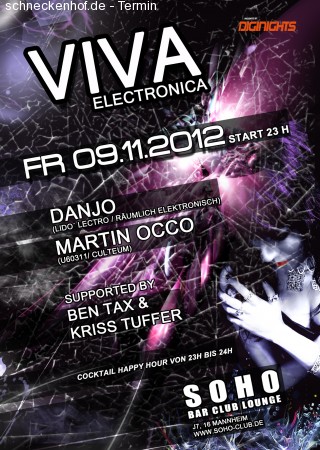 Viva Electronica Werbeplakat