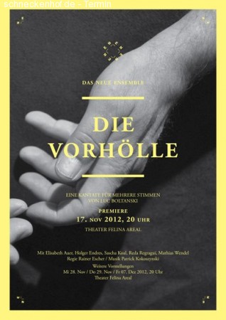 Die Vorhölle - Premiere Werbeplakat